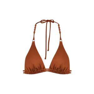 Cyell Treasure triangel bikini in roestbruin