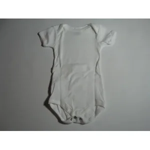 Witte body korte mouw petit bateau 62/3m