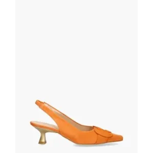 Zinda 1835 Oranje Dames Slingbackpumps