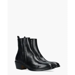 Jo Ghost 5281 Zwart Dames Enkelboots