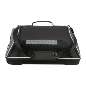 Trixie Hondentas Vliegtuigtas Boarding Zwart/Grijs 55X23X40 cm