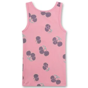 Sanetta meisjes Singlet: Kersen motief ( SAN.151 )