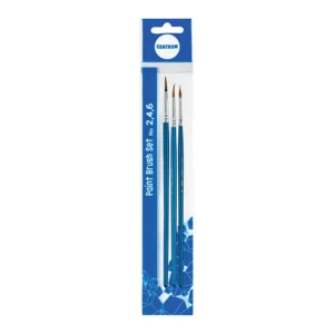 Penselen set - Rond - 2, 4 & 6 - 3dlg.