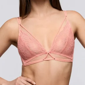 Sarda Amelia bralette in abrikoos oranje