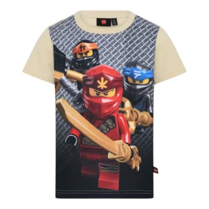 Lego Ninjago 3 figuren Beige Jongens Tshirt Lwtaylor 332