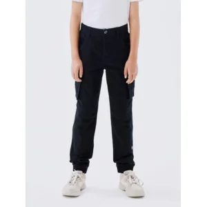 Name it Jongens Lange Cargo Broek Ryan Regular Fit Black