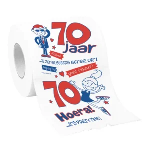 Toiletpapier - 70 Jaar