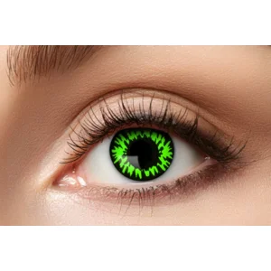 Sharingan kleurlenzen Manga Green Wolf | Halloweenlenzen voor 3 maand gebruik