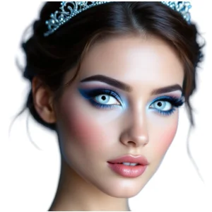 Lichtblauwe Kleurlenzen – Weeklenzen Zonder Sterkte – Voor Vampiers, Geesten & IJzige Blikken – Halloween Cosplay