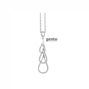 Zilveren Oorbellen Gento Jewels FB04n