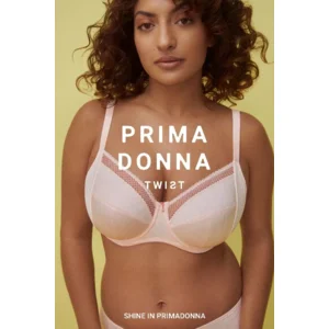 Prima Donna Twist Beugelbh: Knokke, Chrystal Pink, Europese Maten  ( PDO.159 )