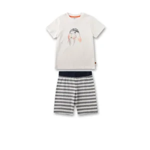 Sanetta Jongens pyjama: Korte mouw / short, Zeehond ( SAN.94 )