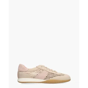 Rapid Soul Wiskje-2 Beige/Lichtroze Damessneakers