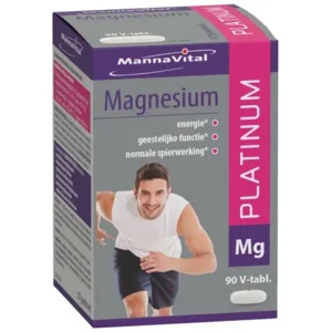 Mannavital Magnesium Platinum 90 Tabs