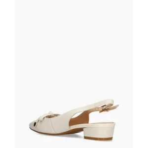 Di Lauro Daphne Off-White Dames Slingbacks