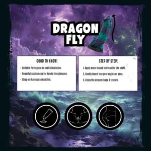 Mythical Mates Dragonfly Dildo 23 cm