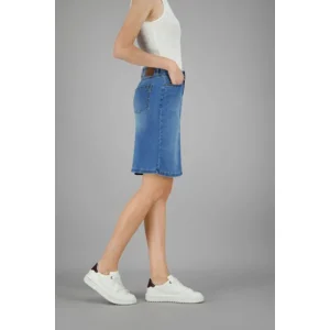 Gardeur Jeans rok: Hedi550, Jeans blauw ( GAR.10 )