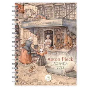 Bureau agenda - 2025 - Anton Pieck - Brood backery - 17,6x23,8cm