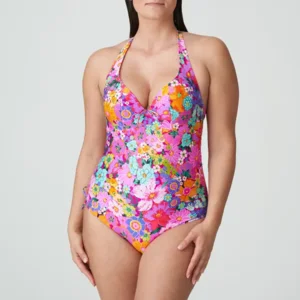 Prima Donna Swim Najac voorgevormd badpak in roze met bloemenprint