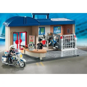 Playmobil - Meeneem politiebureau met gevangenis