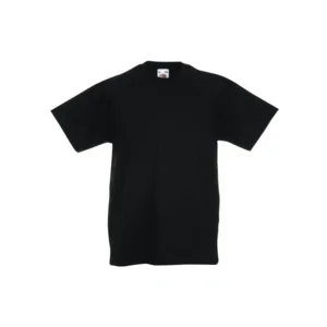 T-shirt - Classic valueweight - Zwart - mt.104