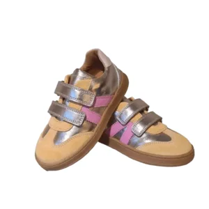 Romagnoli Sneaker 6633R024 Metallic Goud/Oker