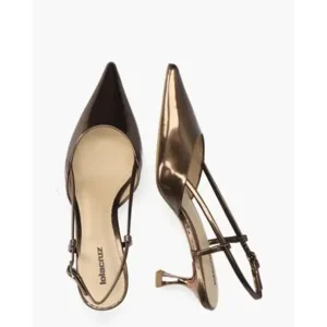 Lola Cruz Carmen Brons Dames Slingbackpumps