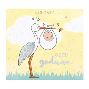 Kaart - Pop-up, licht & muziek - Een baby, goed gedaan - 047A