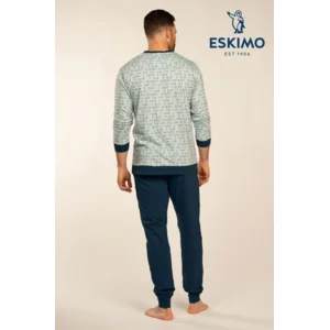 Eskimo Heren Pyjama: Alvar, 100% Katoen ( ESK.1757 )
