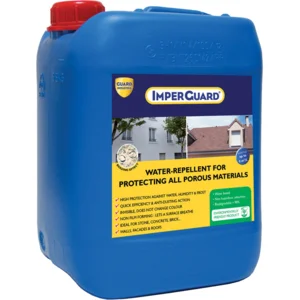 Waterafstotende hydrofuge / impregneer voor beschermen van gevels en daken tegen water – Imperguard – 5L 5 l