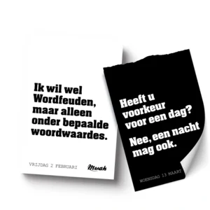 Scheurkalender - 2024 - Mwah