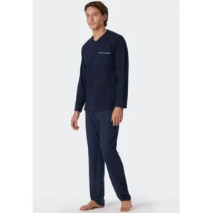 Schiesser – Comfort Fit - Pyjama – 179107 – Dark Blue