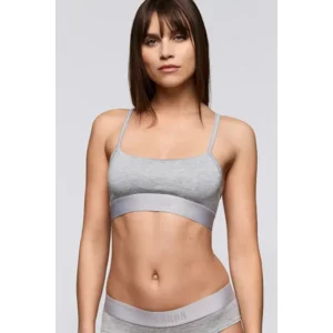 Sarda Sifan topje in grijs melange