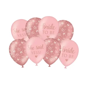 Ballonnen - Bride to be - 8st.
