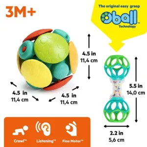 Set - Oball - Rollende bal & rammelaar