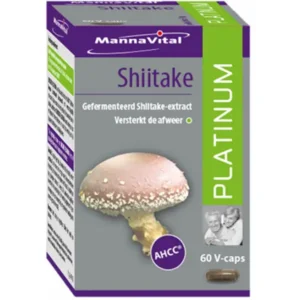 Mannavita Shiitake Voedingssupplement
