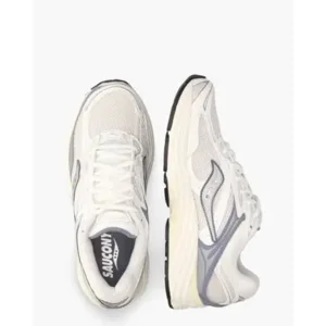 Saucony ProGrid Omni 9 Wit/Blauw Herensneakers