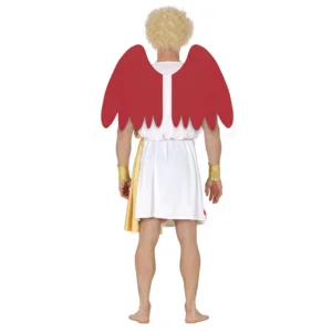 Kostuum - Cupido - M - mt.48-50 - Jurk, riem & vleugels
