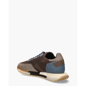 Ghoud Rush Starlight Low Bruin/Blauw Damessneakers