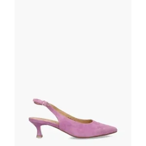 Di Lauro Rebecca Paars Dames Slingbackpumps