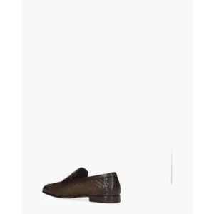 Santoni 13903 Donkerbruin Herenloafers