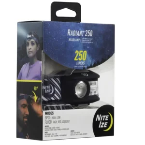 Nite Ize Radiant 250 Led Hoofdlamp Grijs R250H-09-R8