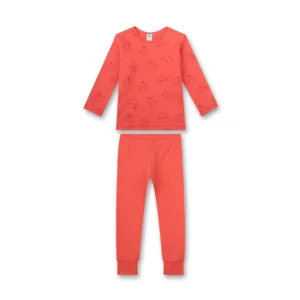 Sanetta pyjama meisjes: Eekhoorn motief, 100% katoen ( SAN.72 )