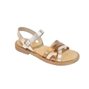 Beberlis Sandaal 24449 Bruin/Goud 34