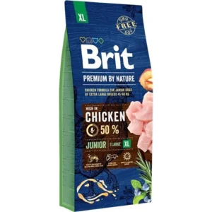 Brit Premium by Nature hondenvoer Junior XL 15 kg - Hond