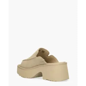 UGG New Heights Slide Mustard Seed Damesslippers