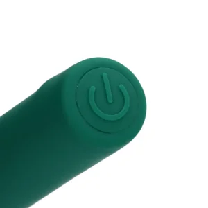 Loveline Pulse Wave G-spot Vibrator Green Crystal 22 cm