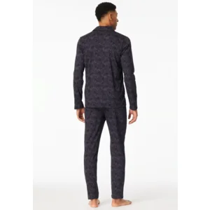 Schiesser – Fine Interlock – Pyjama – 183176 – Charbon