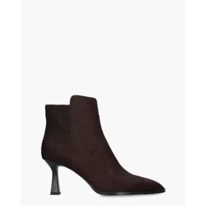 Lola Cruz 023T90BK Bordeaux Dames Enkellaarsjes
