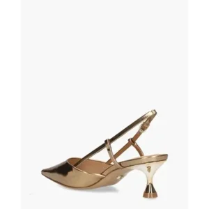 Lola Cruz 108Z17BK Brons Dames Slingbackpumps